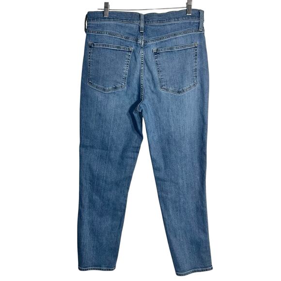 J.Crew High-Rise Classic Vintage Jeans Size 30 Re-Imagined Stretch Blue Denim - Picture 3 of 8